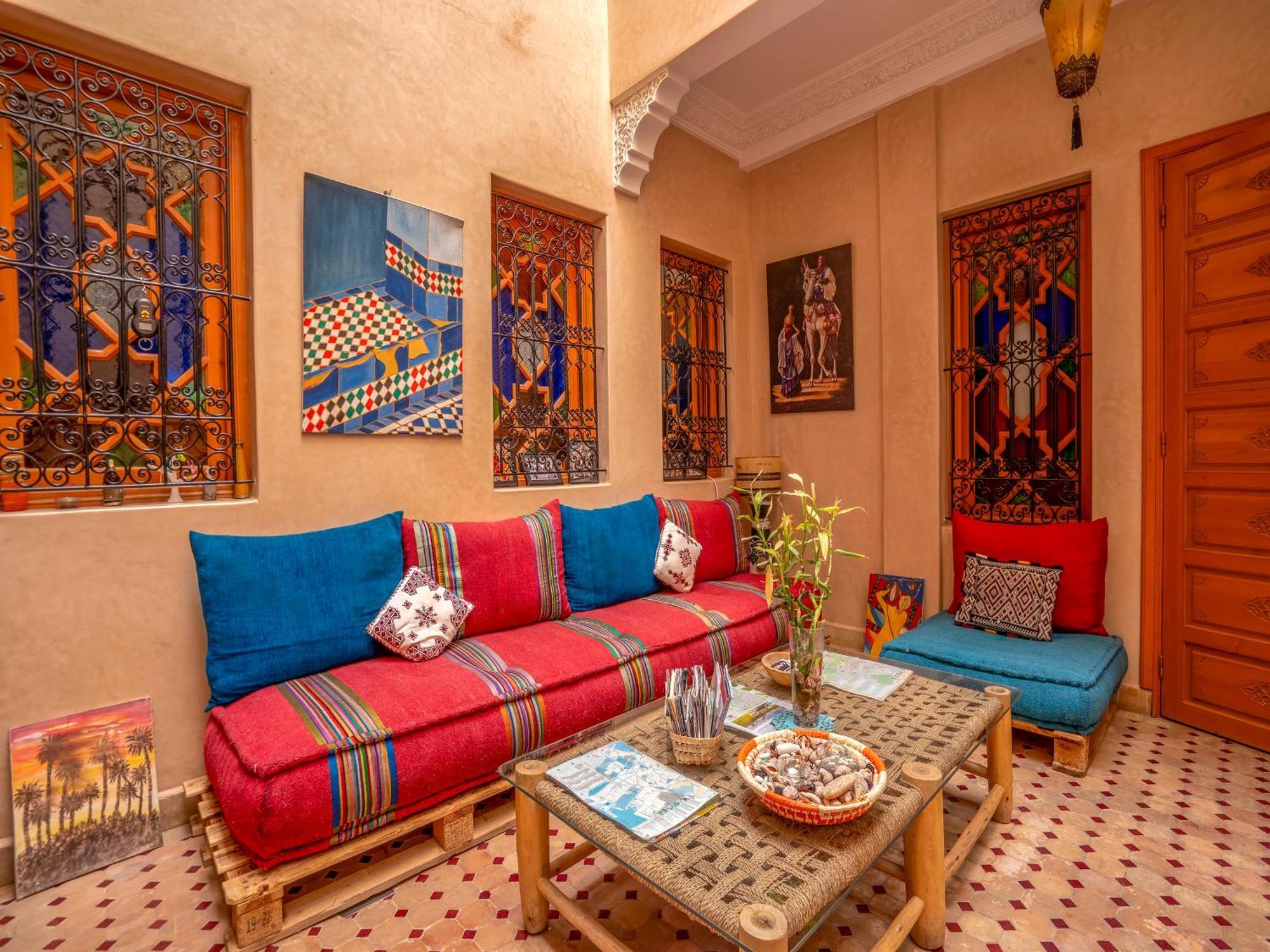 Riad Majdoulina Chez Jiji Марракеш Экстерьер фото