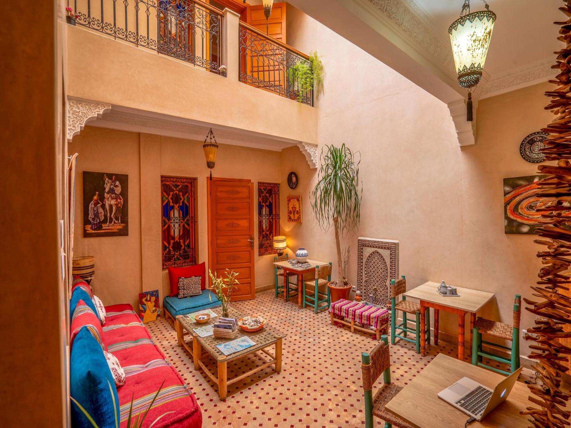 Riad Majdoulina Chez Jiji Марракеш Экстерьер фото