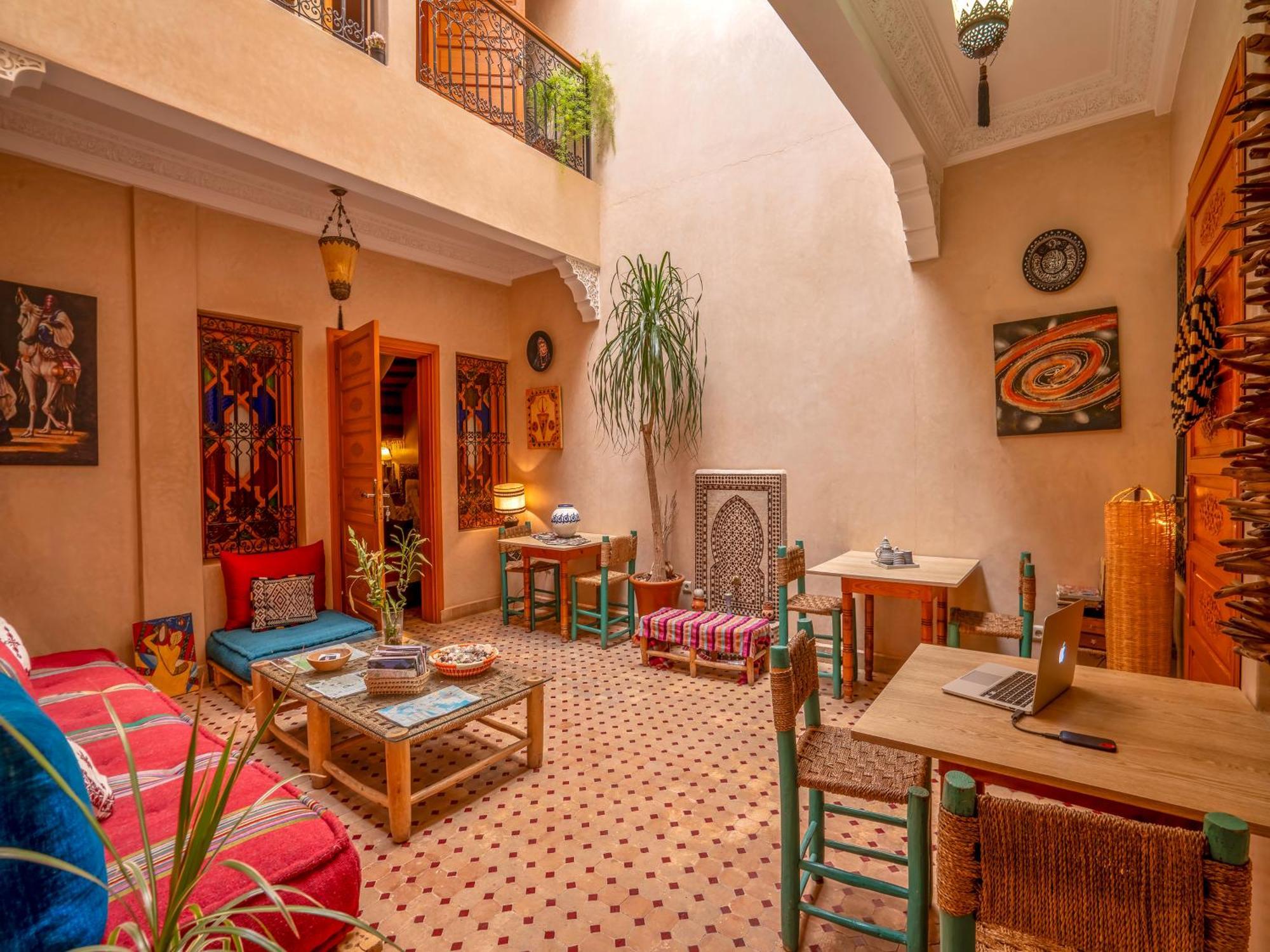 Riad Majdoulina Chez Jiji Марракеш Экстерьер фото
