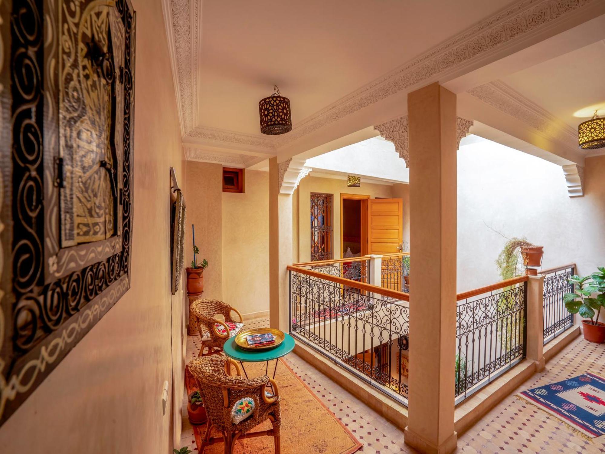 Riad Majdoulina Chez Jiji Марракеш Экстерьер фото
