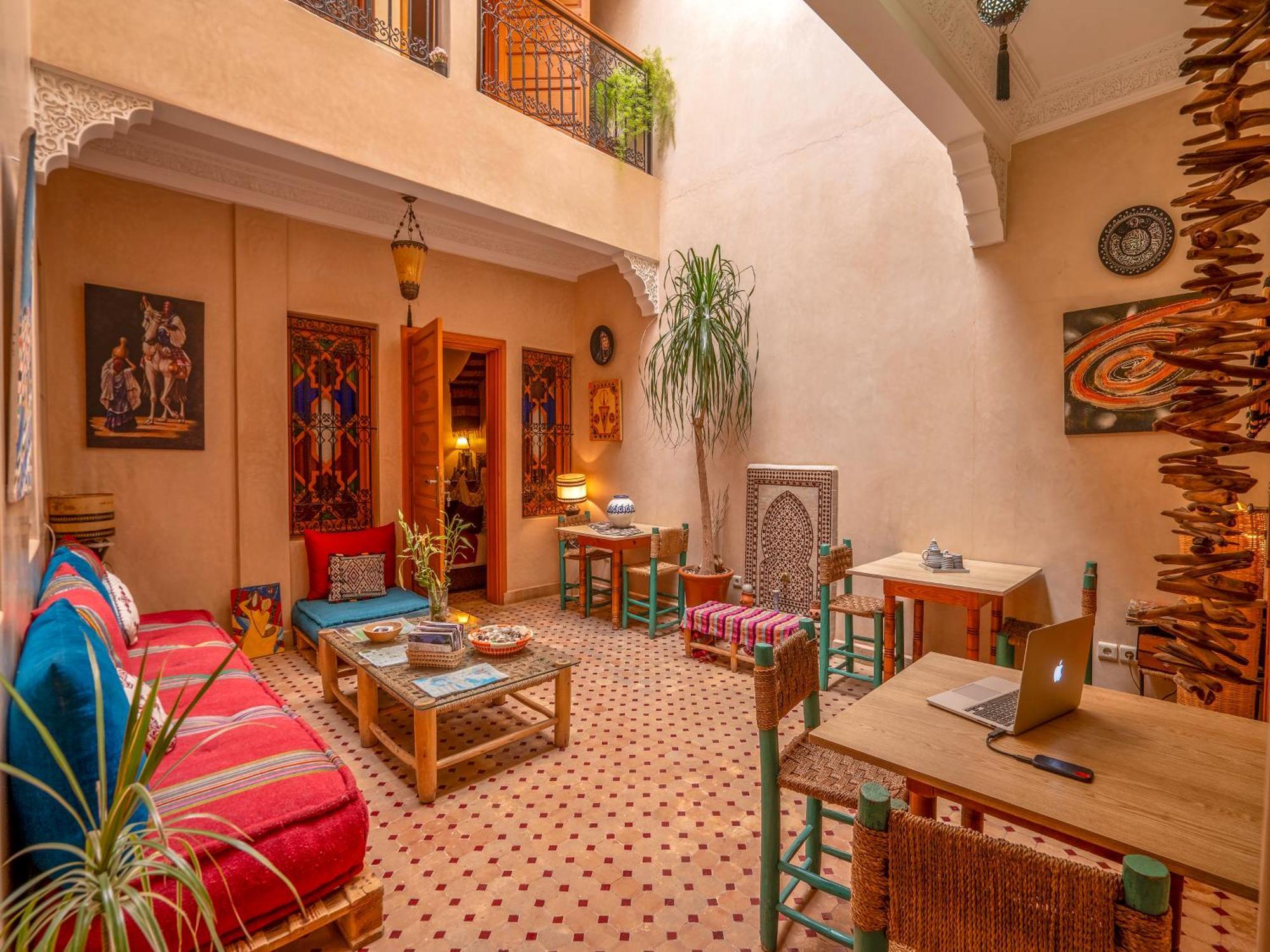 Riad Majdoulina Chez Jiji Марракеш Экстерьер фото